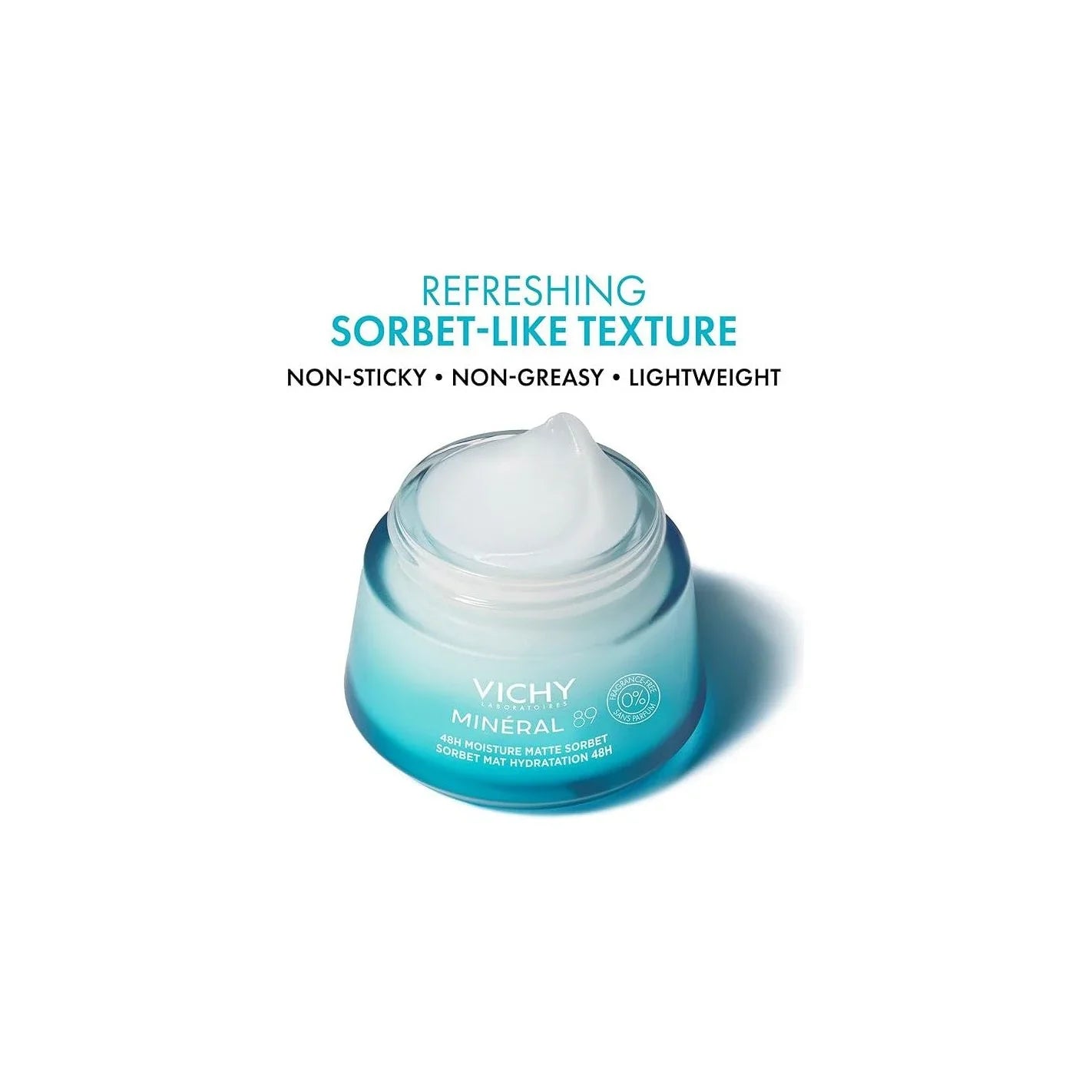 Vichy - Minéral 89 48H Moisture Matte Sorbet - GOLDFARMACI