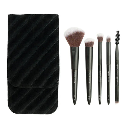  Mini Travel Face And Eye Brush Set