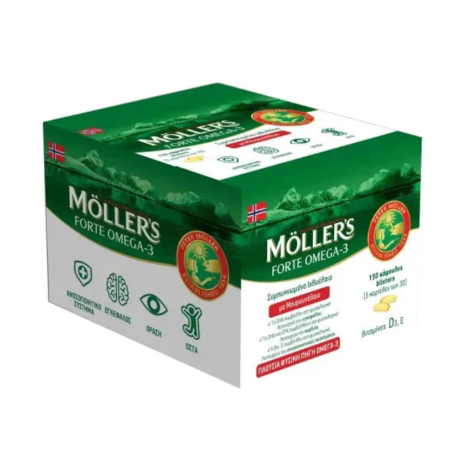 Möller’s - Cod Liver Oil Forte - GOLDFARMACI