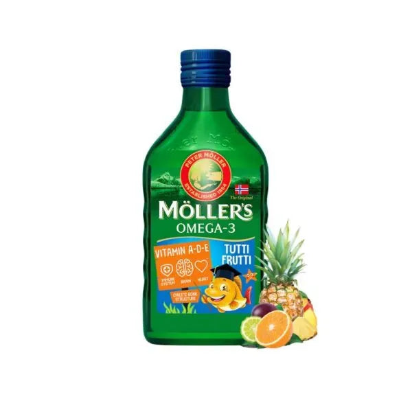 Möller’s - Cod Liver Oil Tutti Frutti - GOLDFARMACI