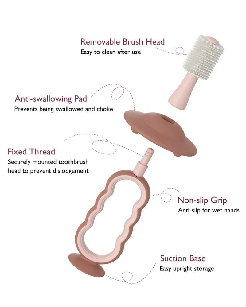 Momcozy - 360° Silicone Toothbrush