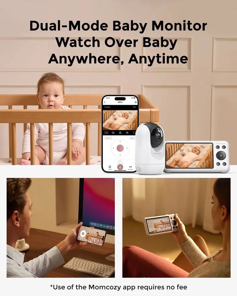 Momcozy - BM04 Smart Baby Monitor
