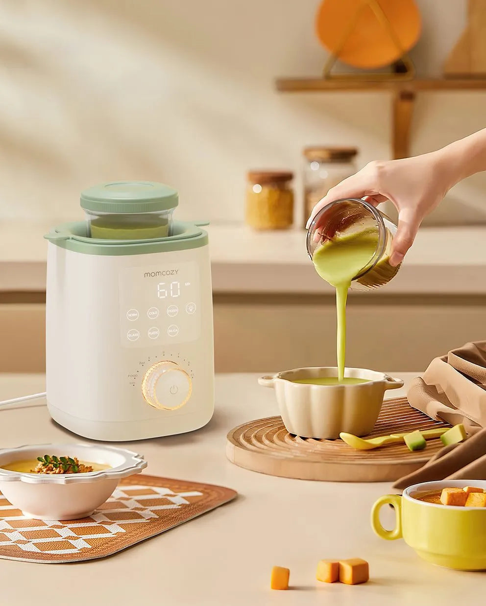 Momcozy -  Nutri Smart Analog Baby Bottle Warmer (MW02)