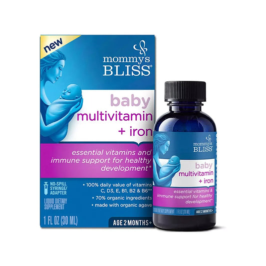 Mommy's Bliss - Baby Multivitamin + Iron - GOLDFARMACI