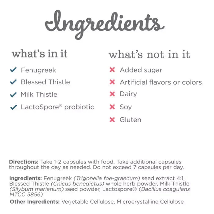 Mommy's Bliss - Lactation Support + Probiotics - GOLDFARMACI