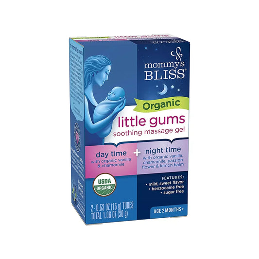 Mommy's Bliss - Little Gums Soothing Massage Gel (Day & Night Combo) - GOLDFARMACI