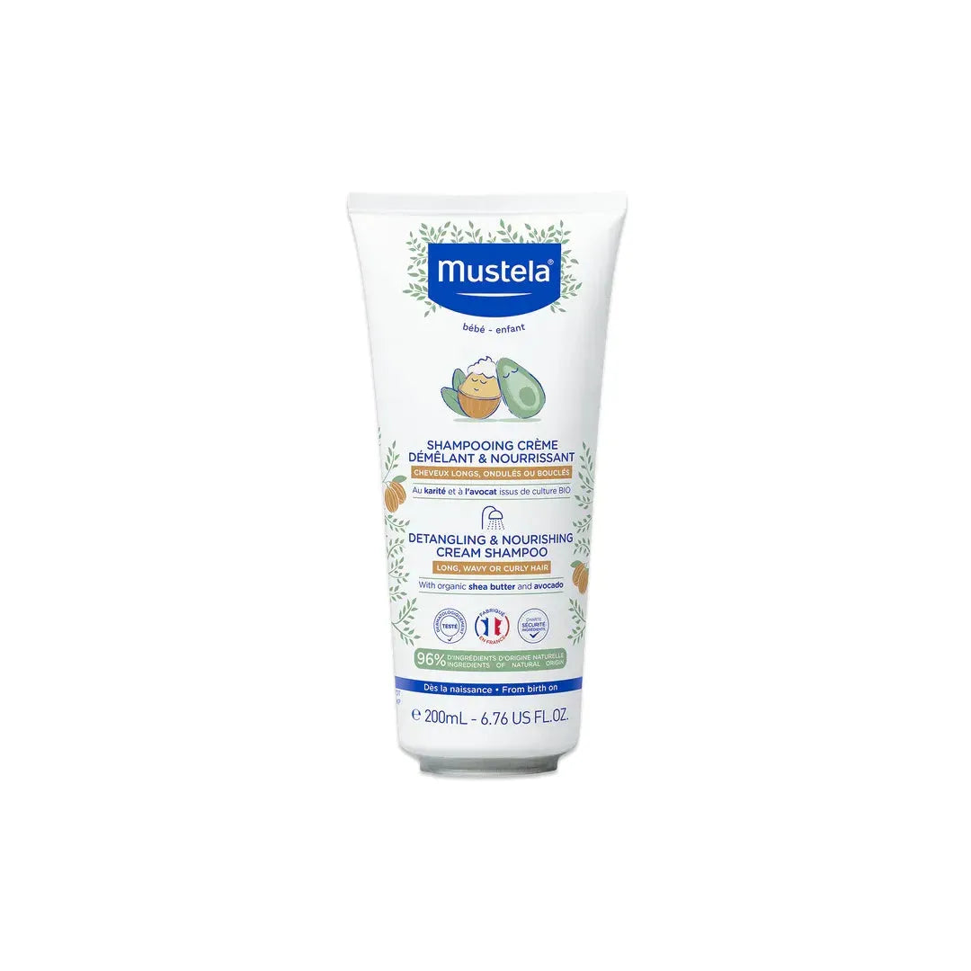 Mustela - Detangling and Nourishing Cream Shampoo - GOLDFARMACI