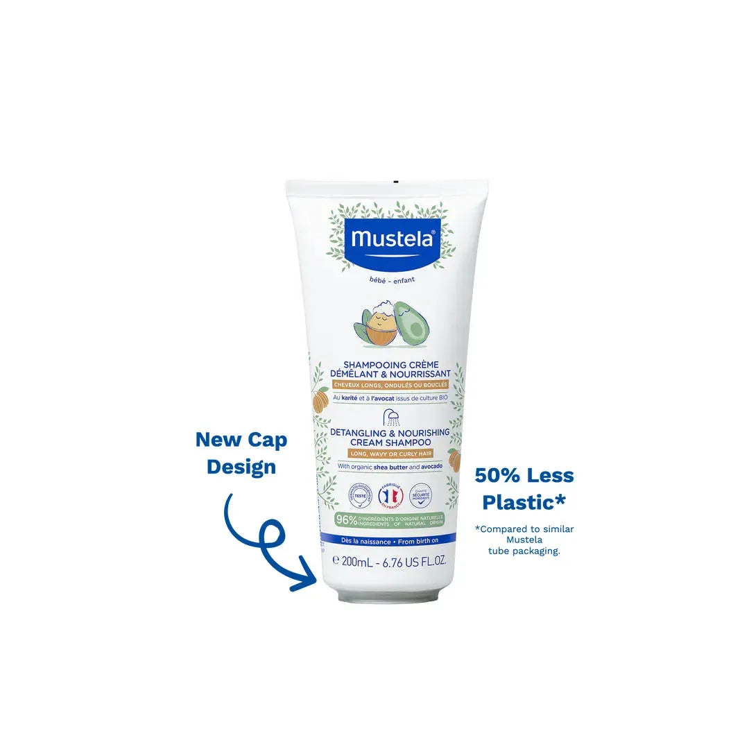 Mustela - Detangling and Nourishing Cream Shampoo - GOLDFARMACI