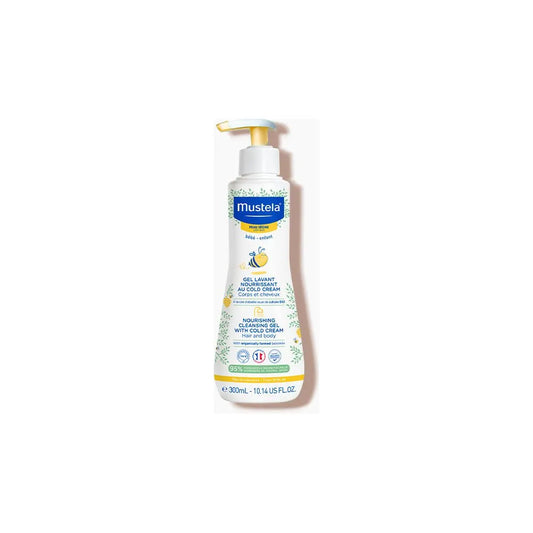 Mustela - Nourishing Cleansing Gel with Cold Cream and Beeswax - GOLDFARMACI