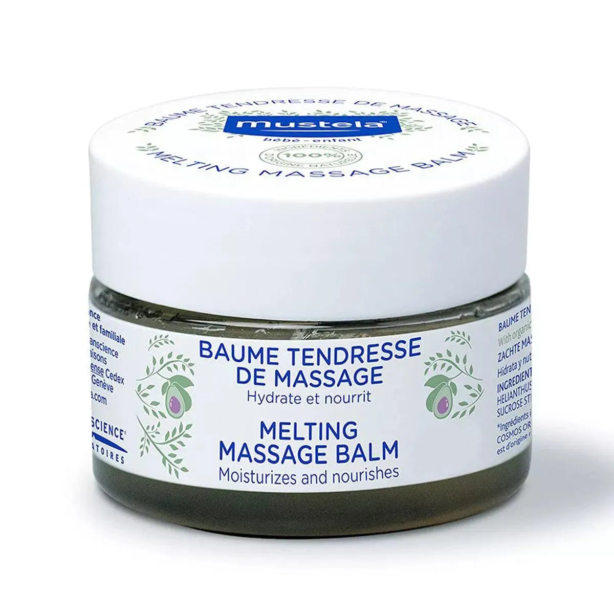 Mustela - Organic Melting Massage Balm - GOLDFARMACI