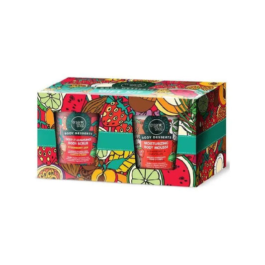 Natura Siberica - Body Desserts Gift Set (Strawberry & Chocolate) - GOLDFARMACI