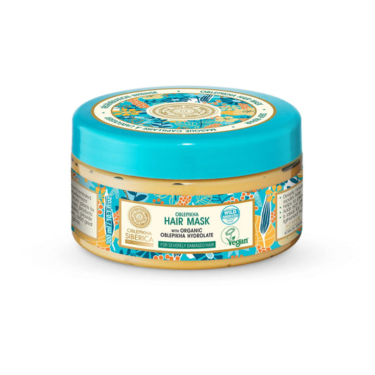 Natura Siberica - Oblepikha mask for severely damaged hair, Deep repair - GOLDFARMACI