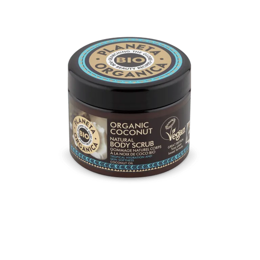 Natura Siberica - Organic Coconut Natural Body Scrub - GOLDFARMACI