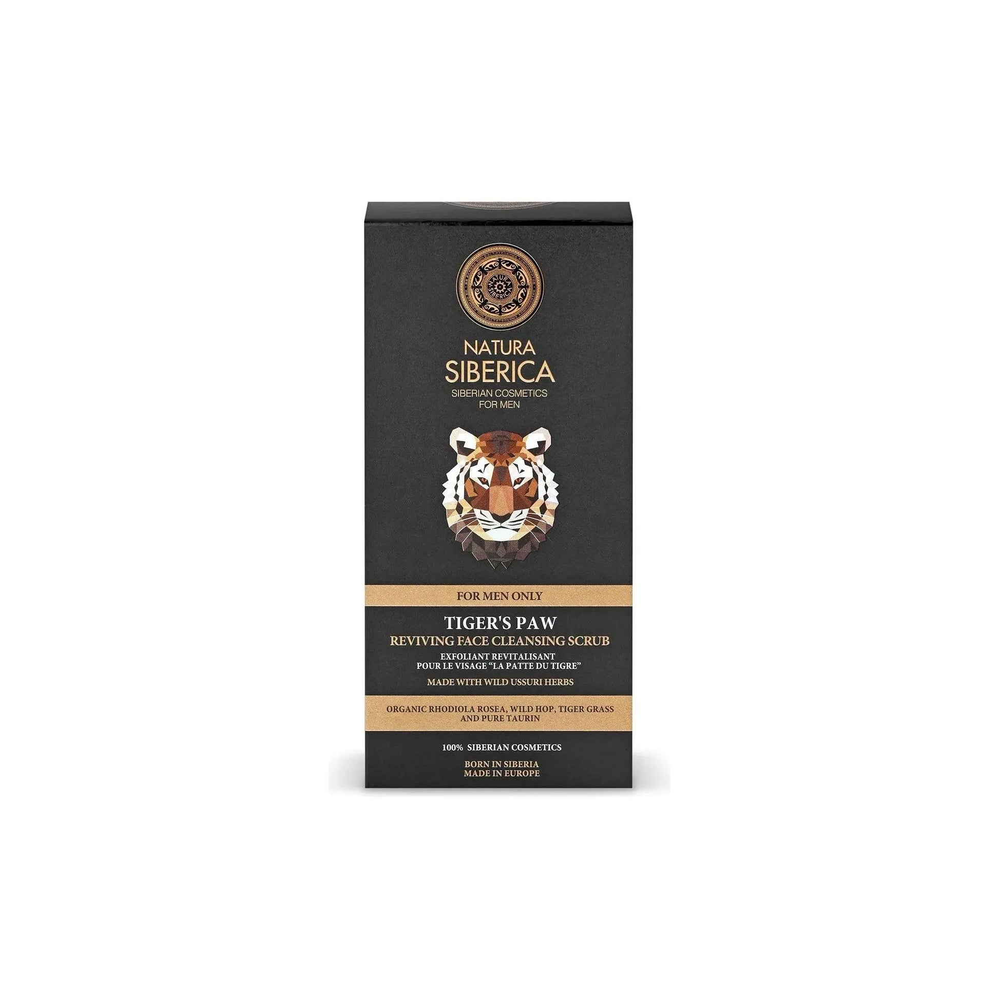 Natura Siberica - Reviving Face Cleansing Scrub Tiger’s Paw - GOLDFARMACI