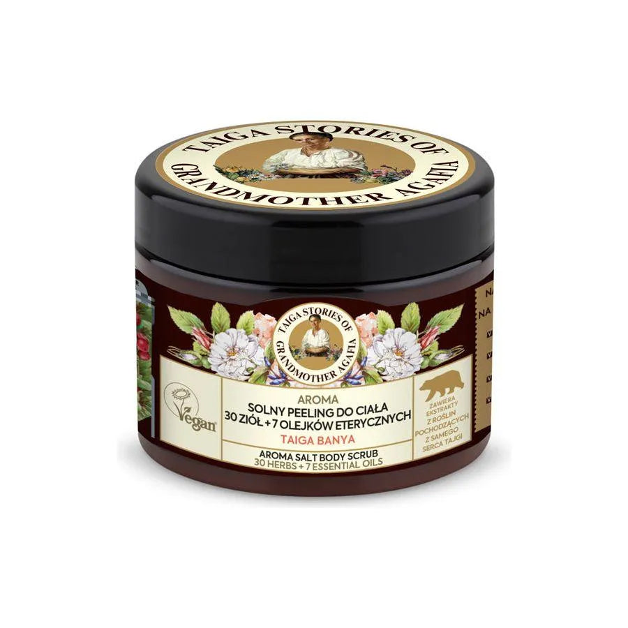 Natura Siberica - Taiga Stories Aroma Salt Body Scrub - GOLDFARMACI