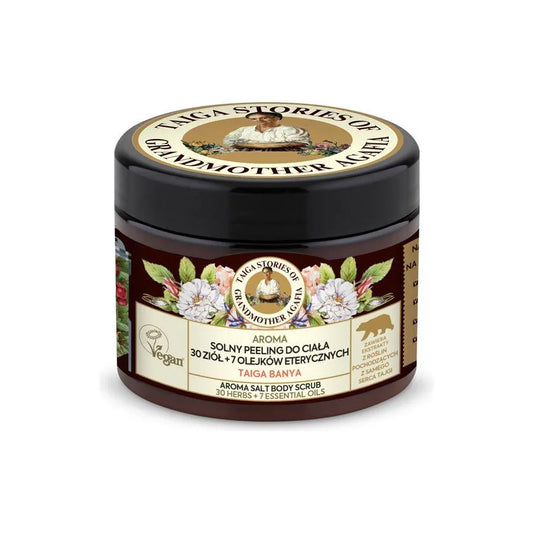 Natura Siberica - Taiga Stories Aroma Salt Body Scrub - GOLDFARMACI