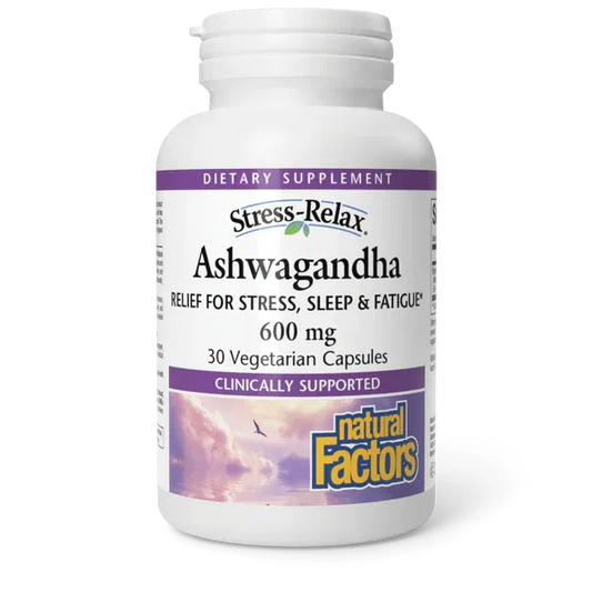 Natural Factors - Ashwagandha 600mg - GOLDFARMACI