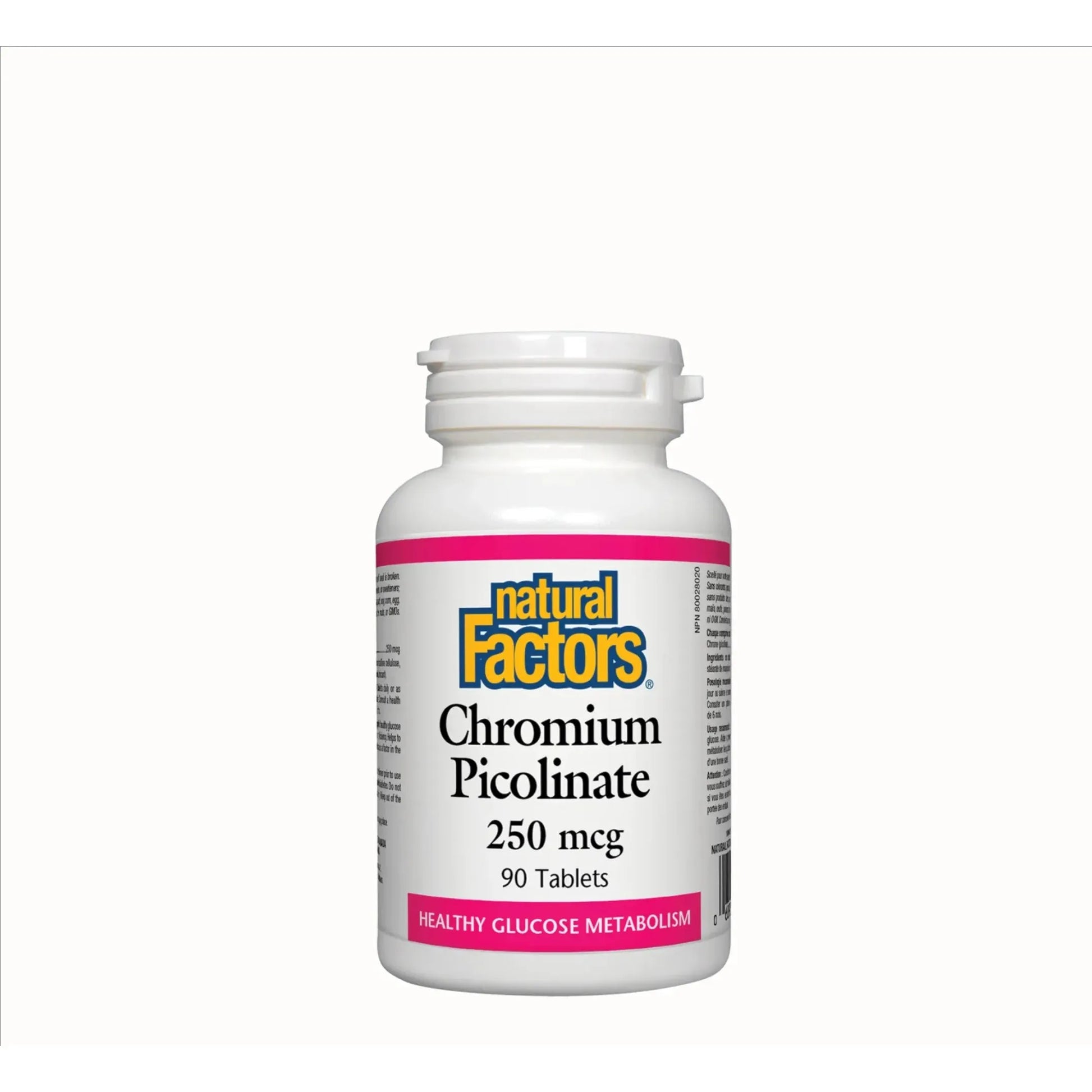 Natural Factors - Chromium Picolinate 250 mcg - GOLDFARMACI