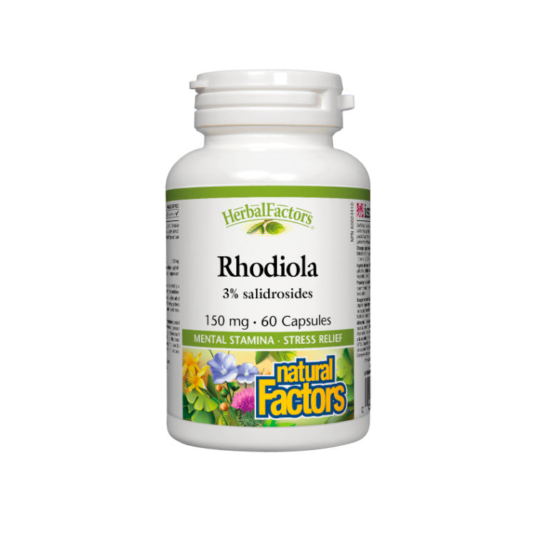Natural Factors Rhodiola 150 mg 60 Capsules