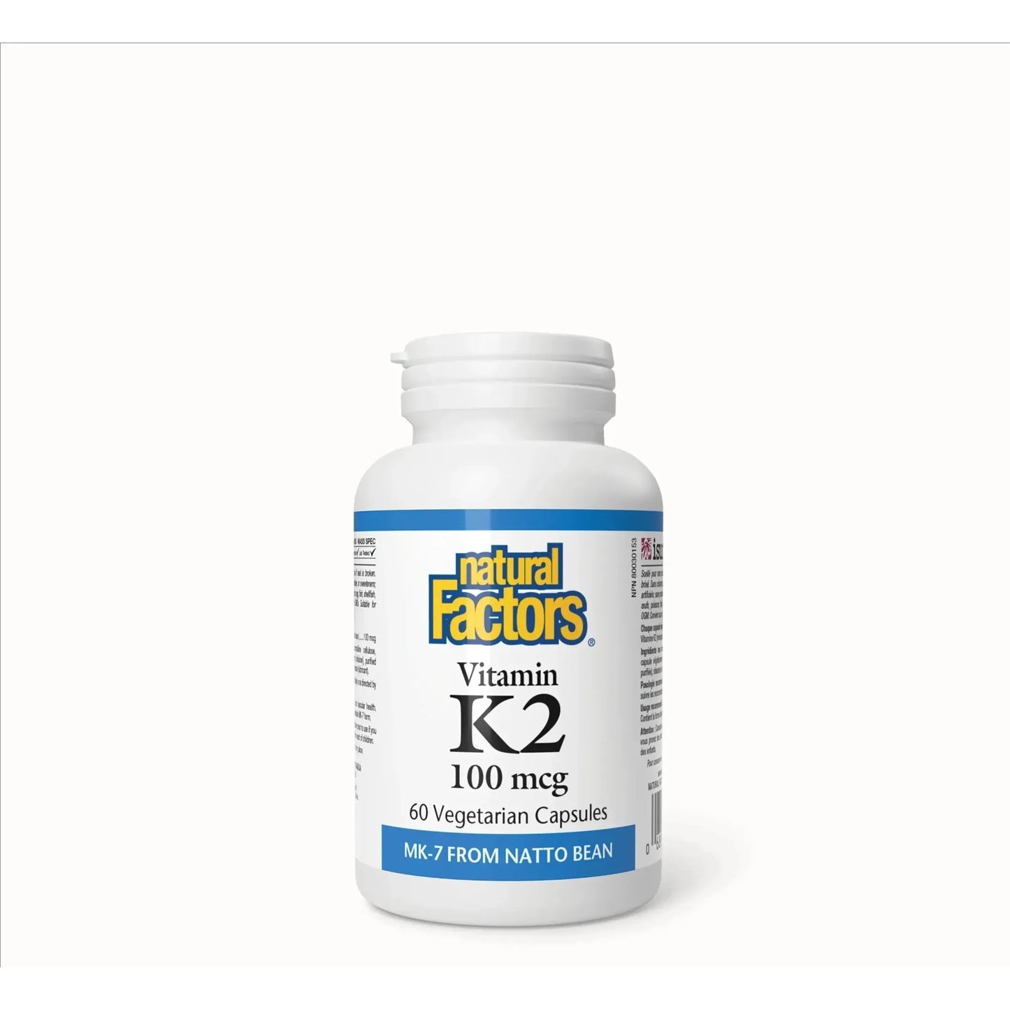 Natural Factors - Vitamin K2 100mcg - GOLDFARMACI