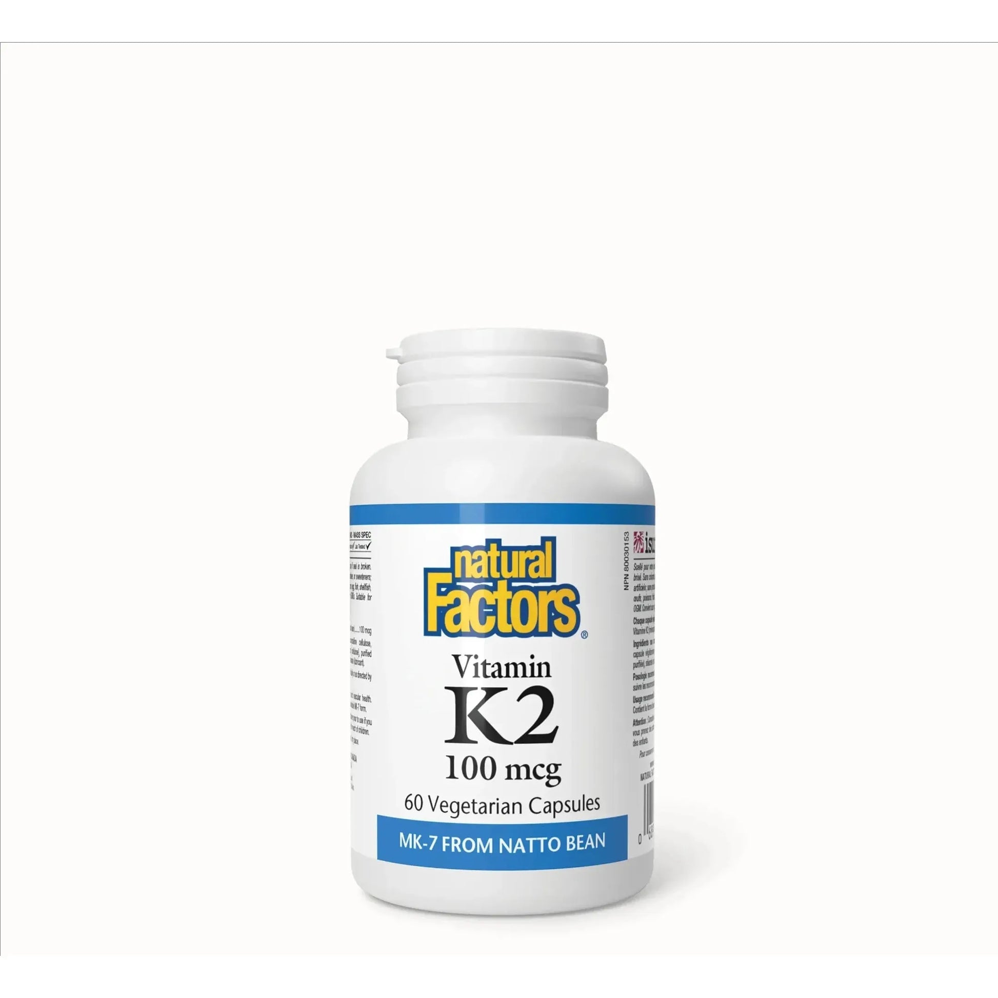 Natural Factors - Vitamin K2 100mcg - GOLDFARMACI