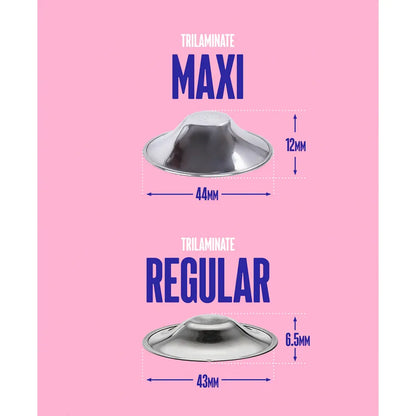 Pippeta Trilaminate Silver Nip Cups