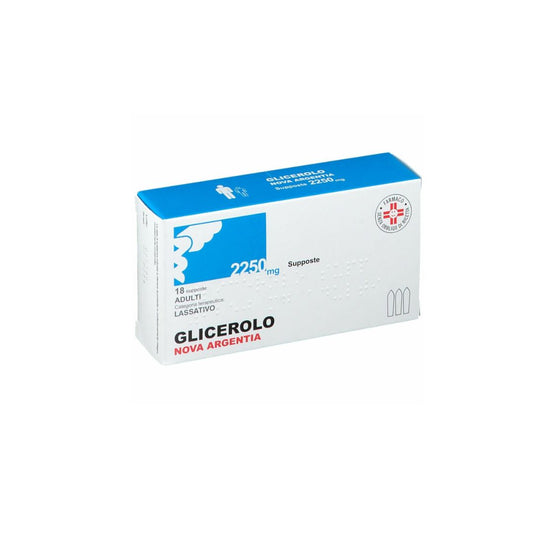 Nova Argentia - Glicerolo Adulti 2250 mg – 18 Suppositories