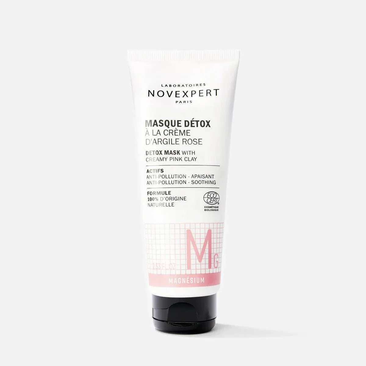 Novexpert - Detox Mask with Creamy Pink Clay - GOLDFARMACI