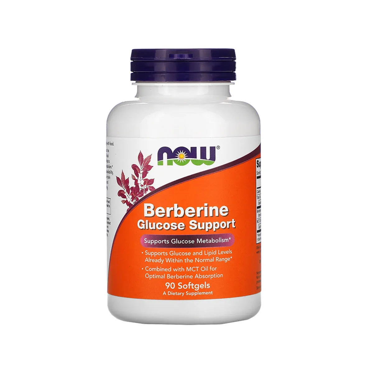 Now - Berberine Glucose Support - GOLDFARMACI