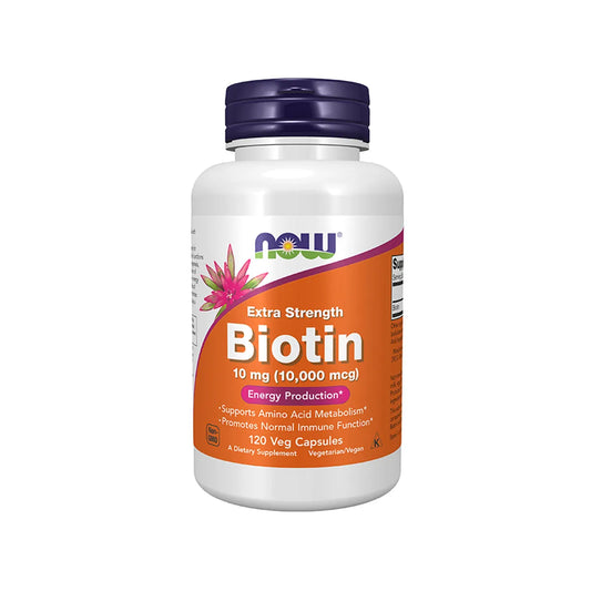 Now - Biotin 10.000 mcg - GOLDFARMACI