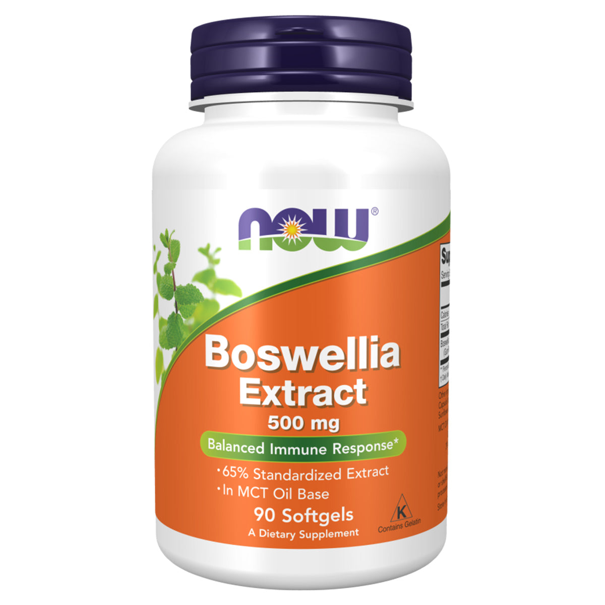 NOW Boswellia Extract 500 mg 90 softgels