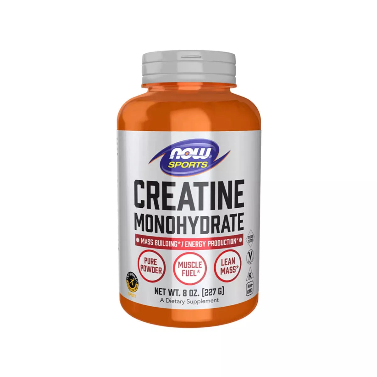 Now - Creatine Monohydrate Powder - GOLDFARMACI