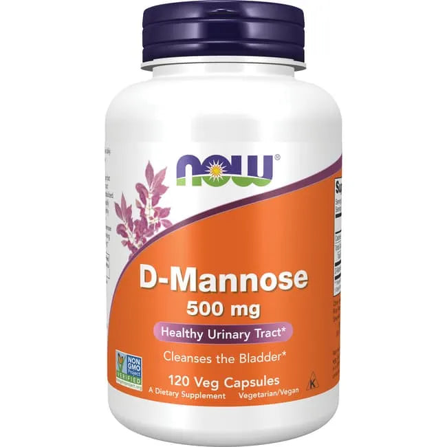 Now - D-Mannose 500 mg - GOLDFARMACI