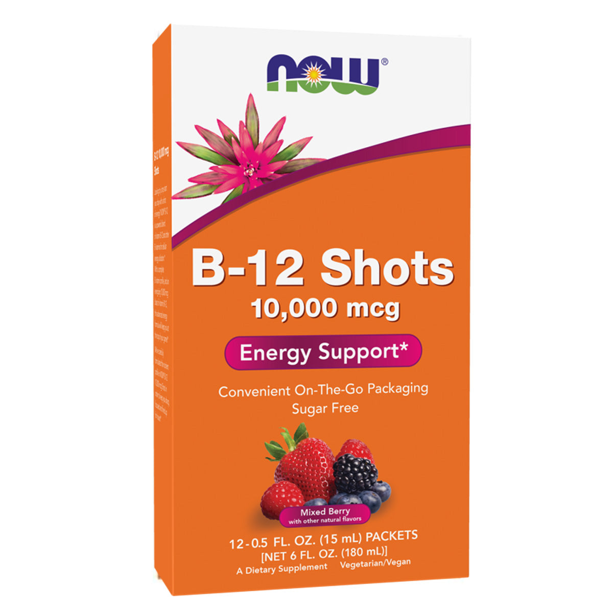 NOW Energy B-12 Shot 15 ml 12 pack