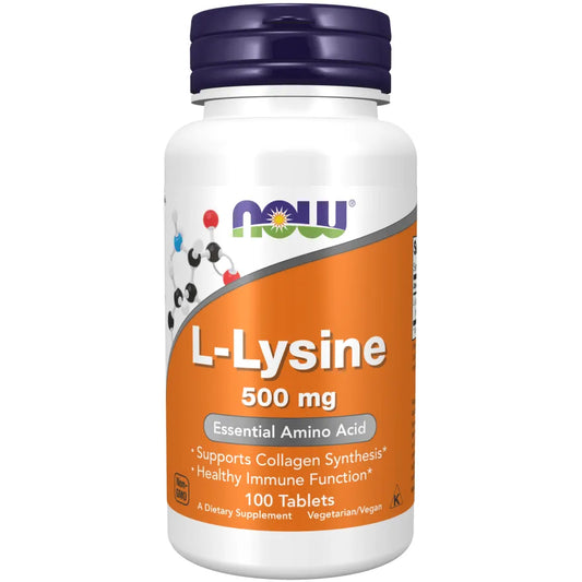 Now - L-Lysine 500 mg - GOLDFARMACI