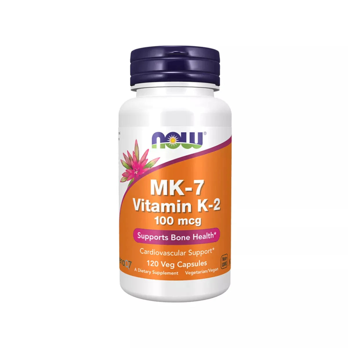 Now - MK-7 Vitamin K-2 100 mcg - GOLDFARMACI