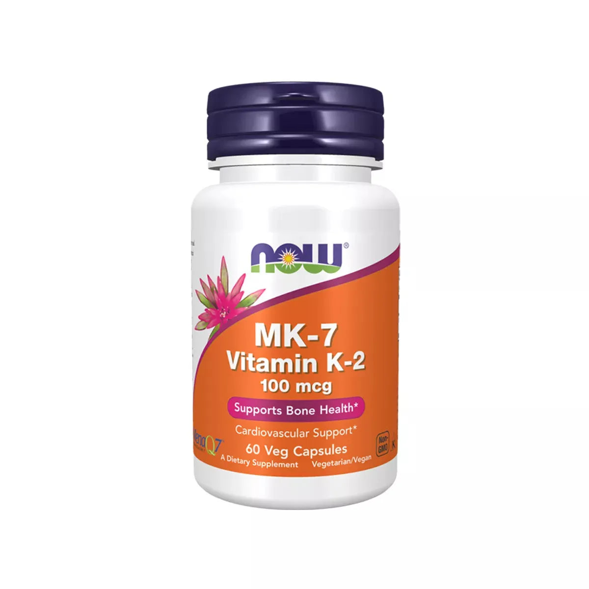 Now - MK-7 Vitamin K-2 100 mcg - GOLDFARMACI