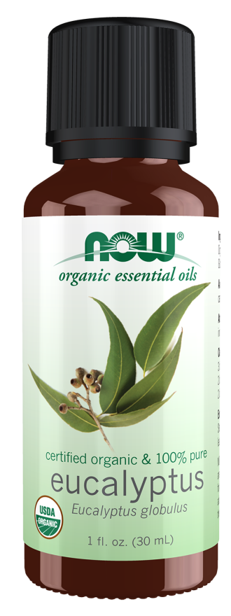 NOW Organic Eucalyptus Oil 30 mL
