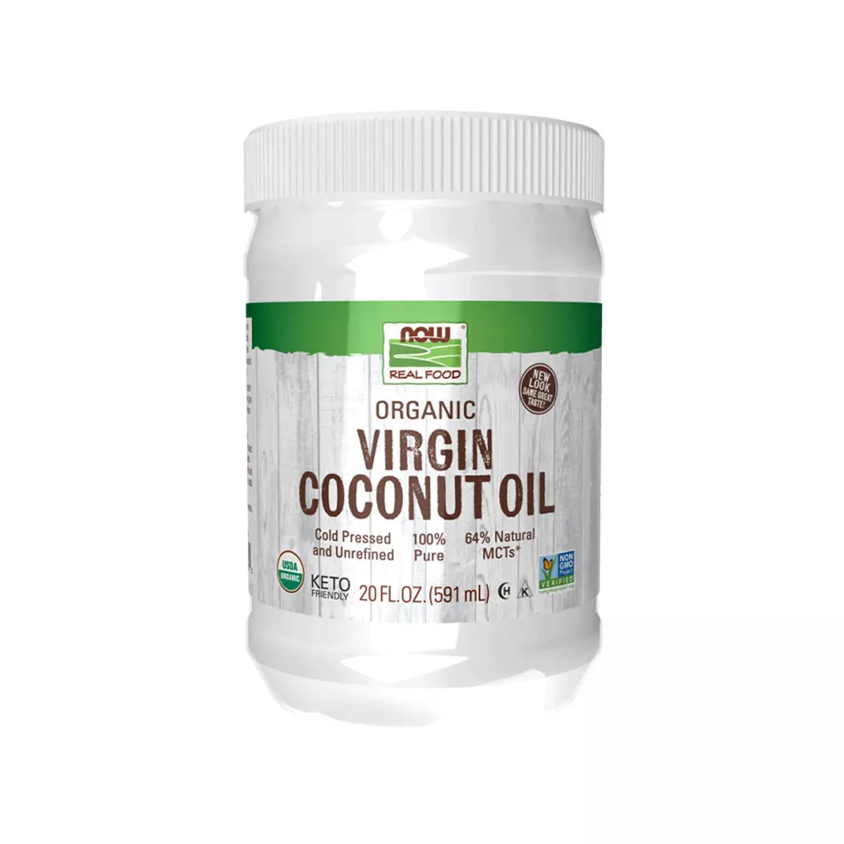 Now - Organic Virgin Coconut Oil - GOLDFARMACI