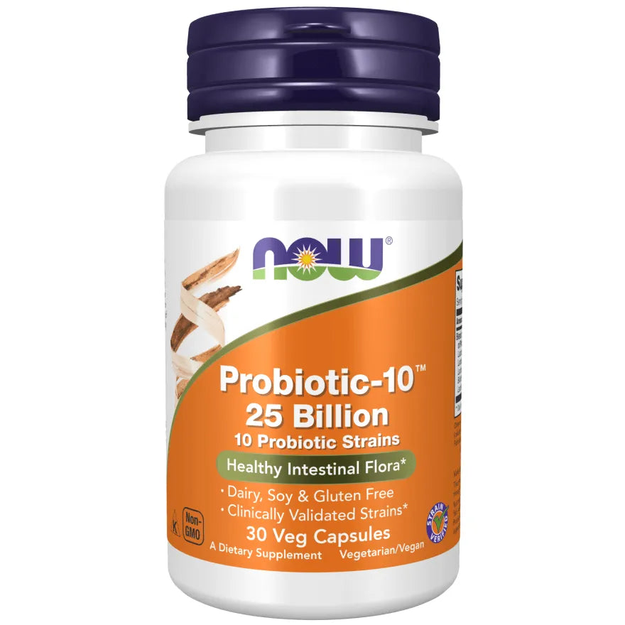 Now - Probiotic-10 25 Billion - GOLDFARMACI
