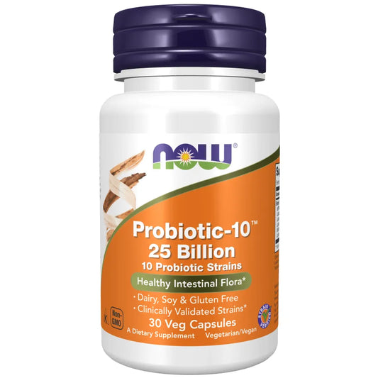 Now - Probiotic-10 25 Billion - GOLDFARMACI