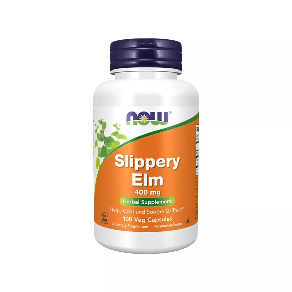 Now - Slippery Elm 400 mg - GOLDFARMACI
