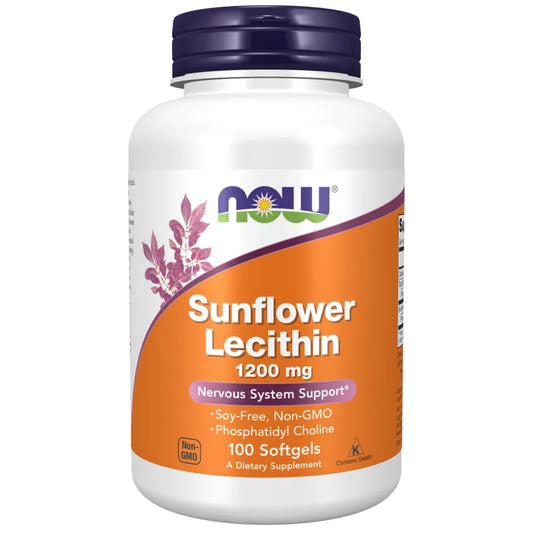 Now - Sunflower Lecithin 1200 mg - GOLDFARMACI