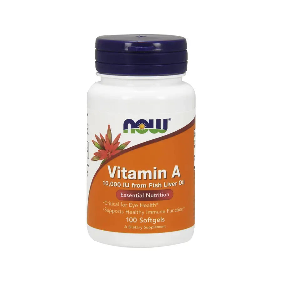 Now - Vitamin A 10,000 IU - GOLDFARMACI
