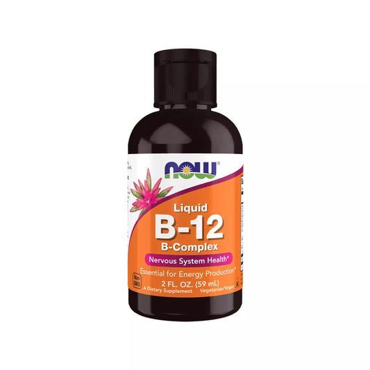 Now - Vitamin B-12 Complex Liquid - GOLDFARMACI