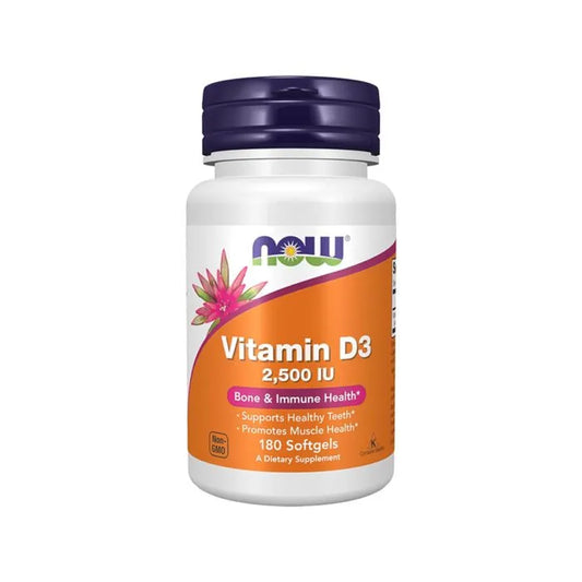 NOW Vitamin D3 2500 IU