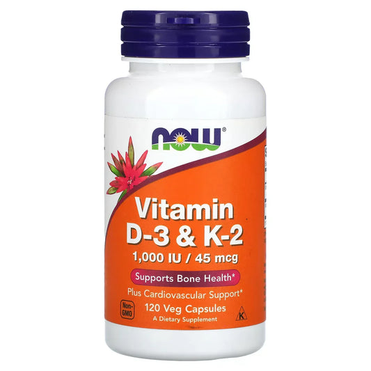 NOW – Vitamin D-3 & K-2