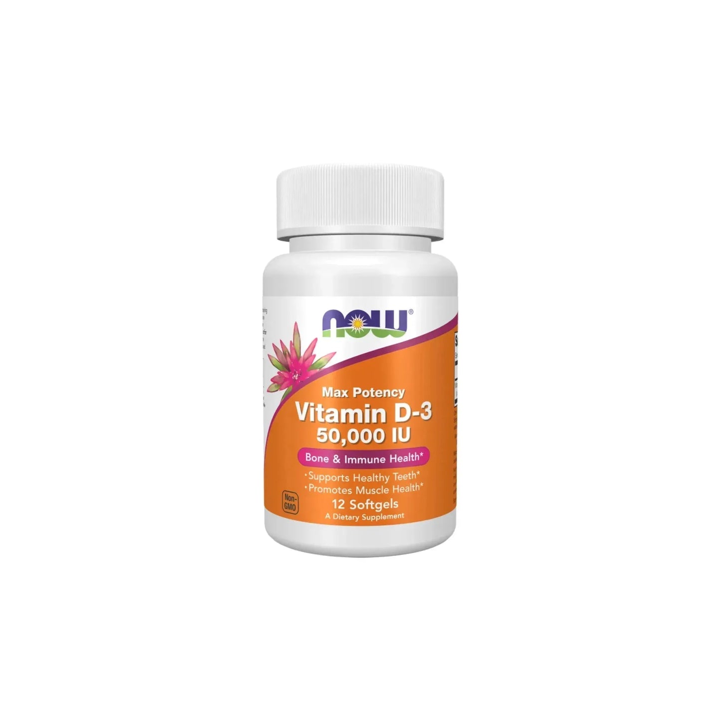 Now - Vitamin D3 50000 IU - GOLDFARMACI