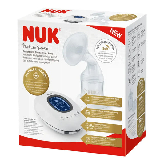 Nuk - Nature Sense Rechargeable Electric Breast Pump - GOLDFARMACI
