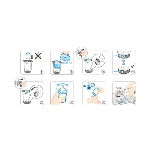 Nuk - Thermo 3in1 Bottle Warmer - GOLDFARMACI